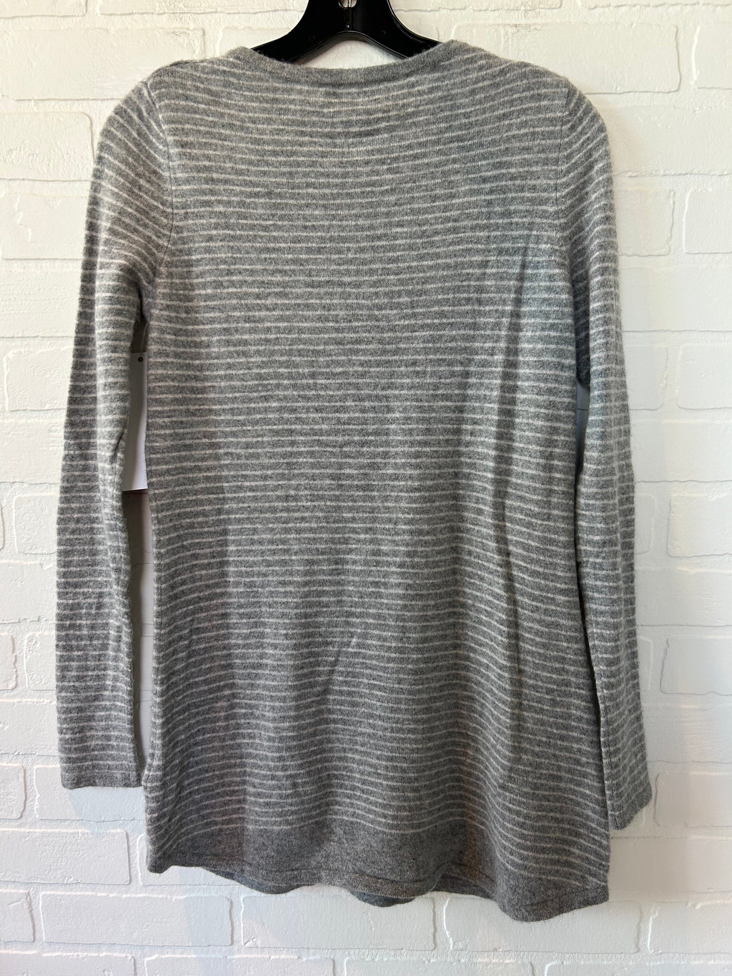 Grey Sweater Cashmere Tahari By Arthur Levine, Size S