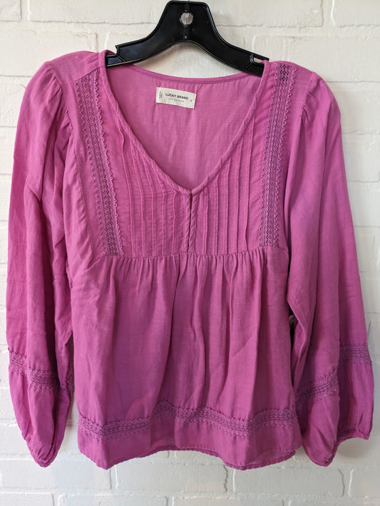 Top Long Sleeve By Lucky Brand  Size: S