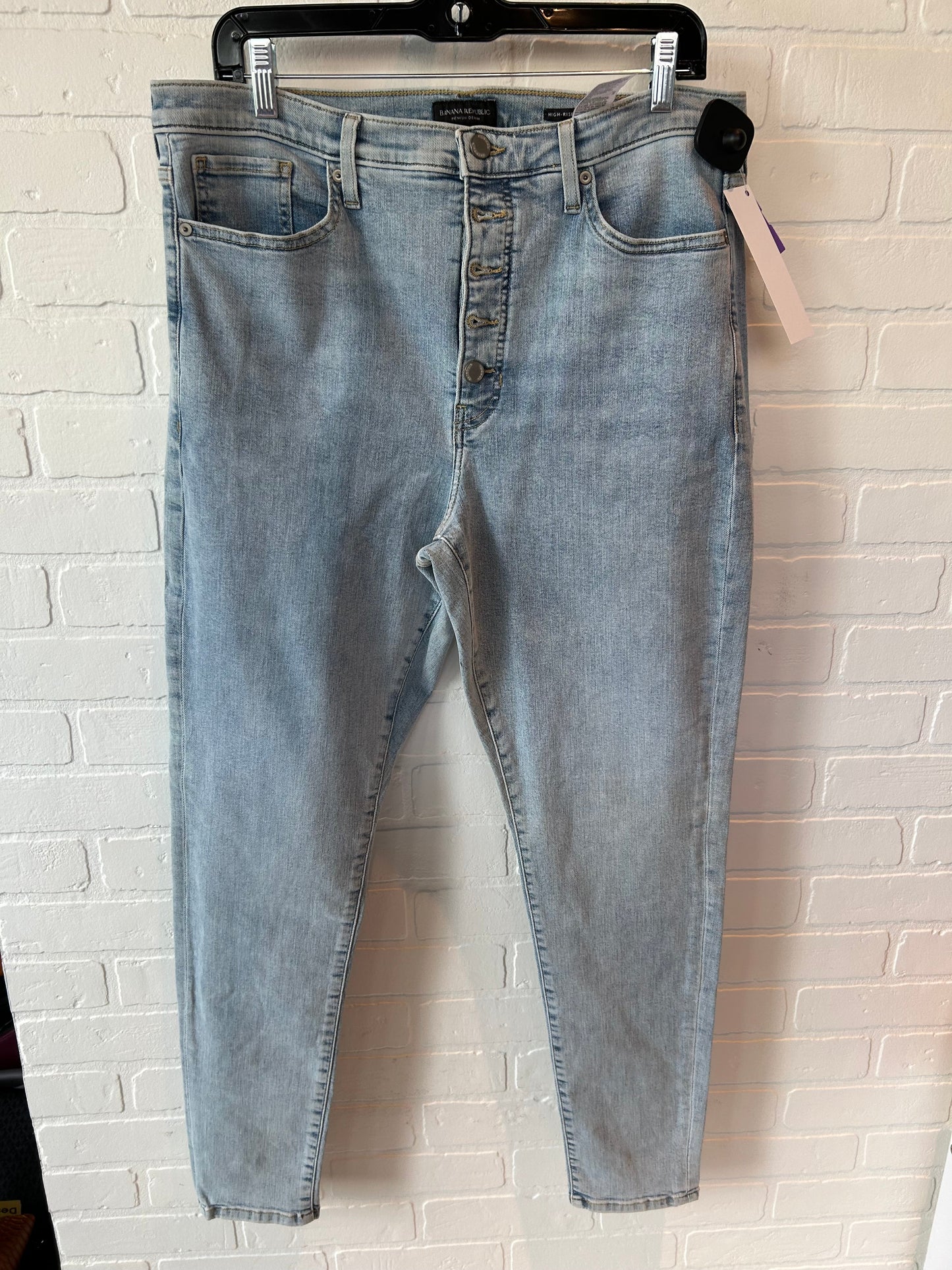 Blue Denim Jeans Flared Banana Republic, Size 14