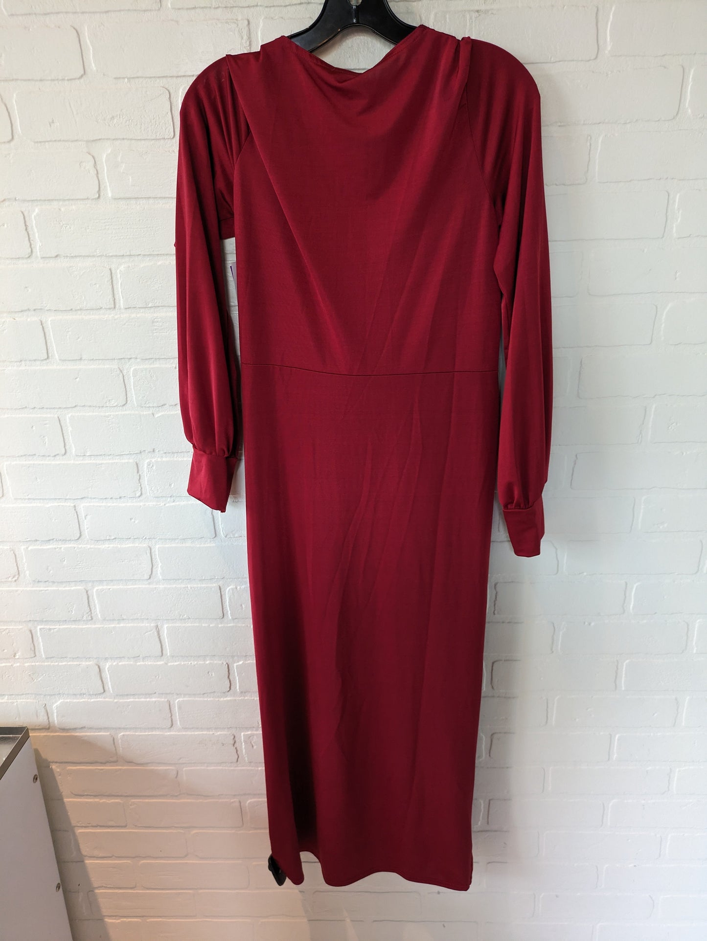 Red Dress Party Long Boohoo Boutique, Size L