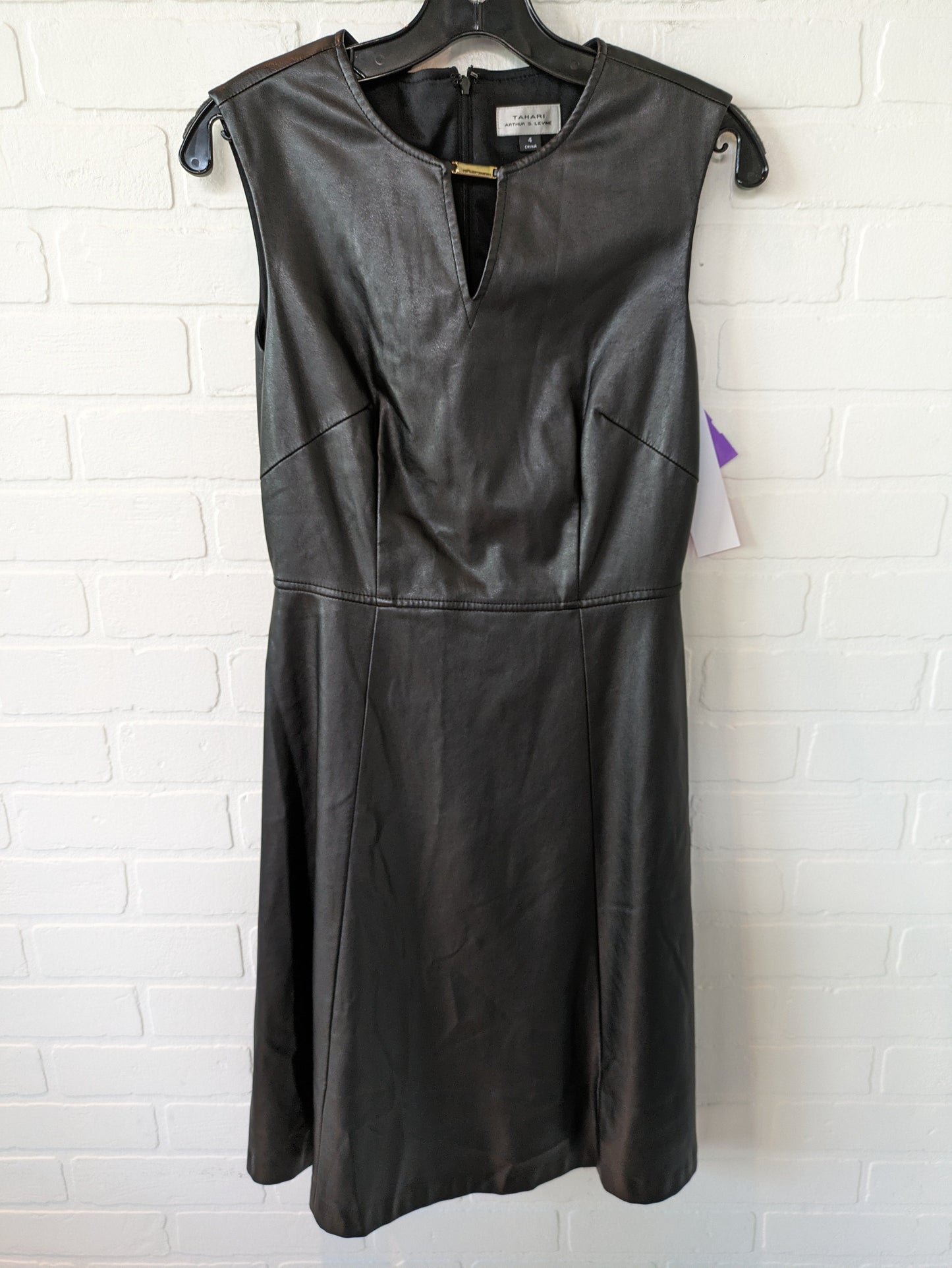 Black Dress Party Short Tahari By Arthur Levine, Size S