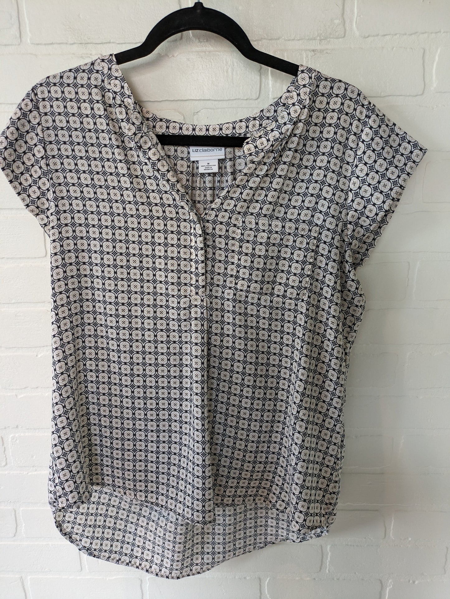 Tan Top Sleeveless Liz Claiborne, Size M