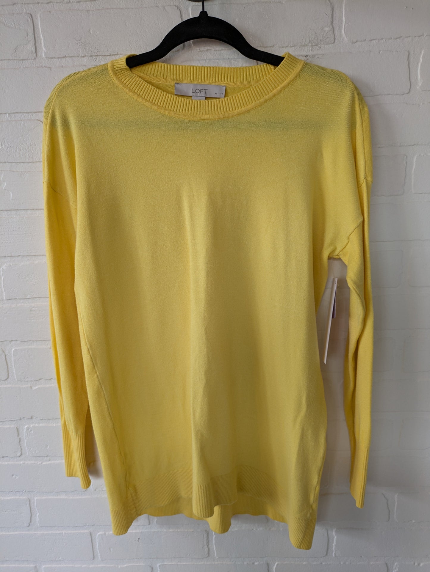 Yellow Sweater Loft, Size M
