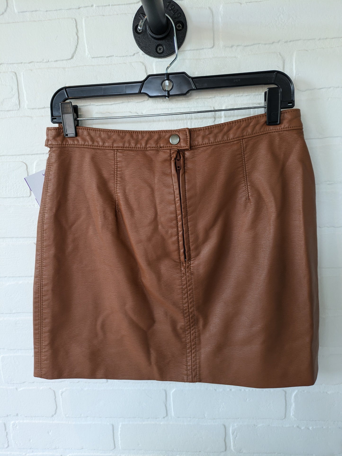Brown Skirt Mini & Short Free People, Size 6