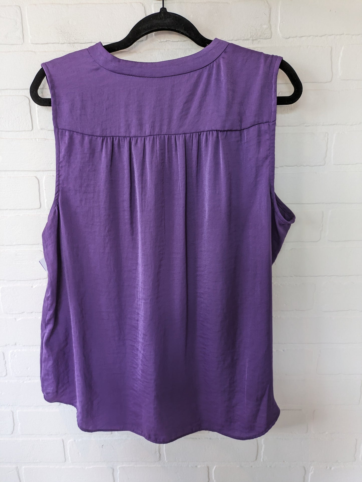 Purple Top Sleeveless Vince Camuto, Size L