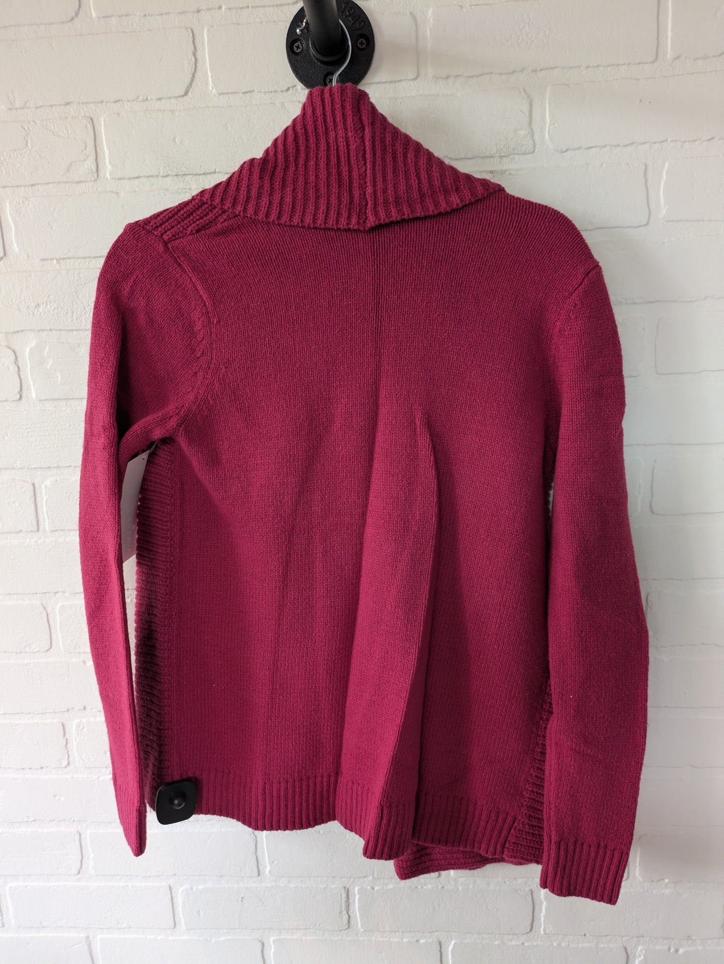 Pink Sweater Cardigan Loft, Size S