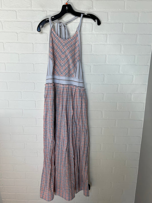 Blue & Pink Dress Casual Maxi Free People, Size S