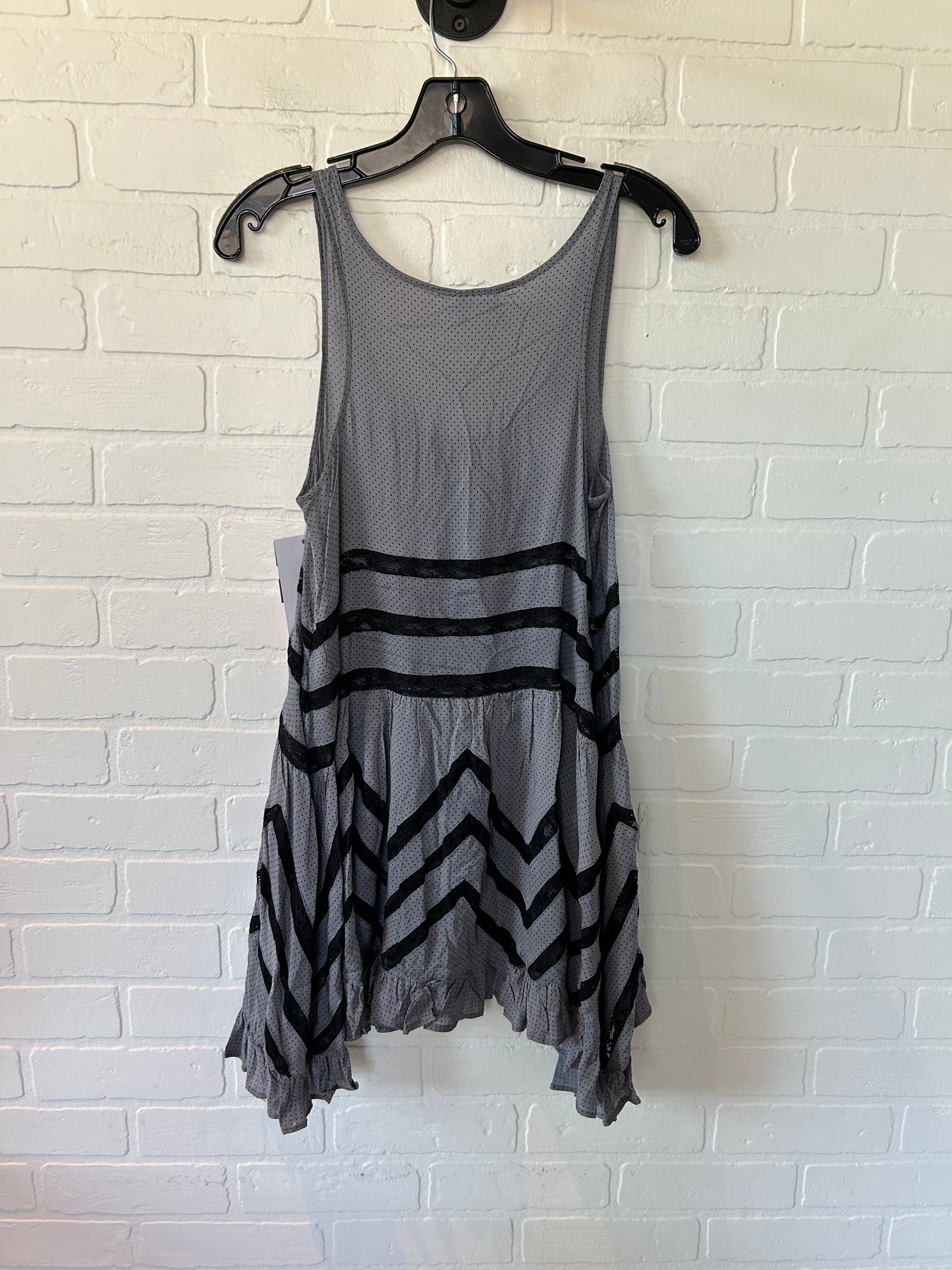 Grey Top Sleeveless Free People, Size Xs