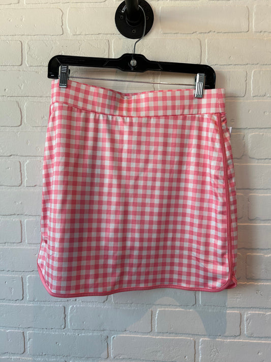 Pink & White Athletic Skirt J. Crew, Size 8