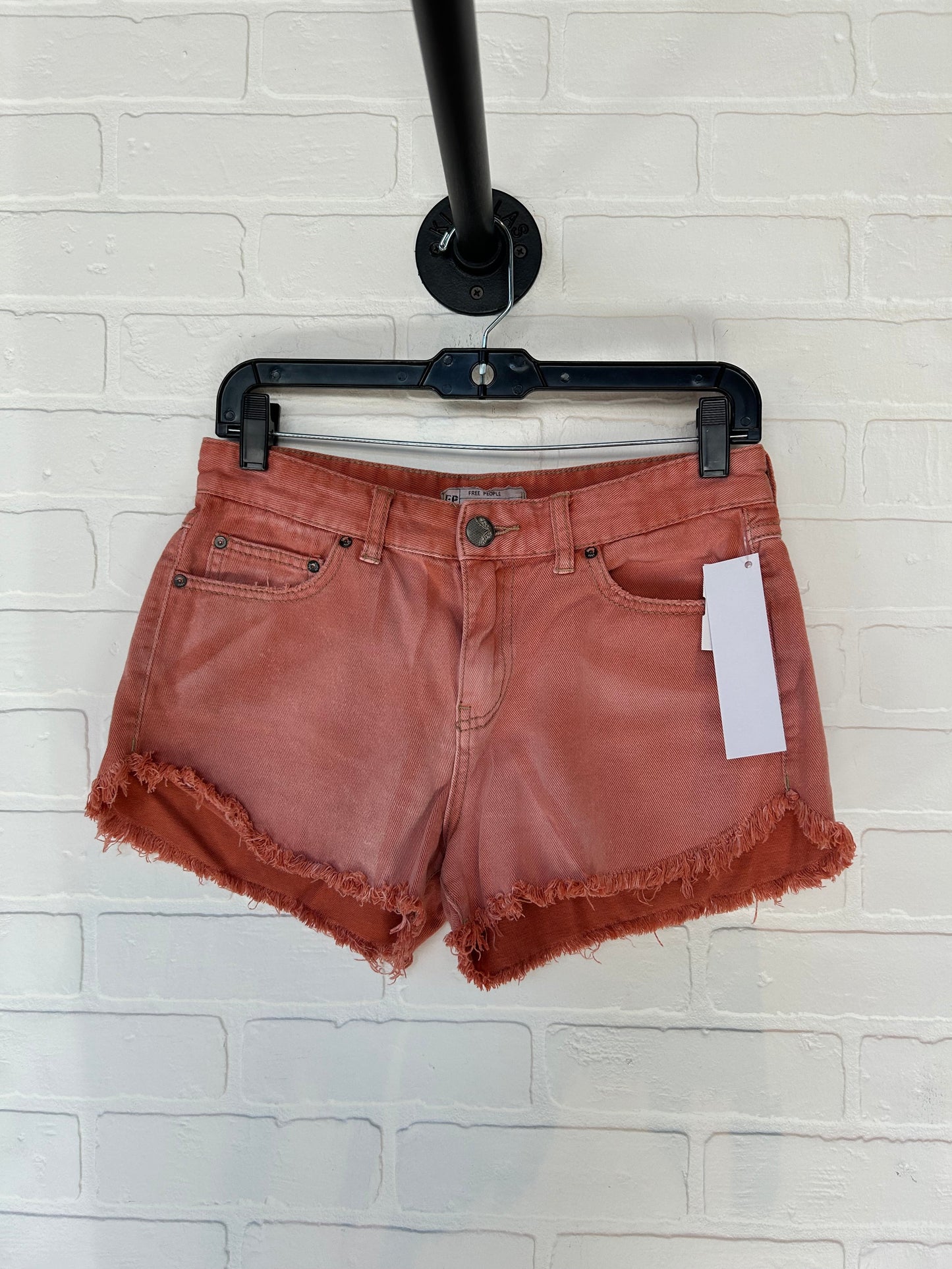 Orange Shorts Free People, Size 4