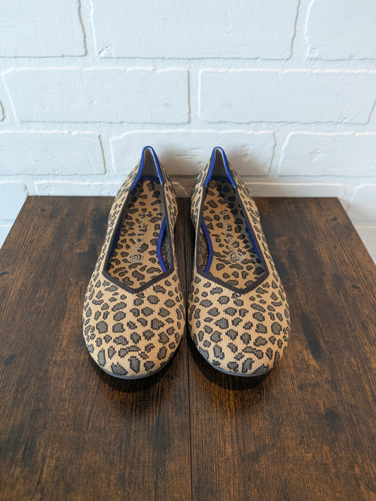Animal Print Shoes Flats Rothys, Size 10