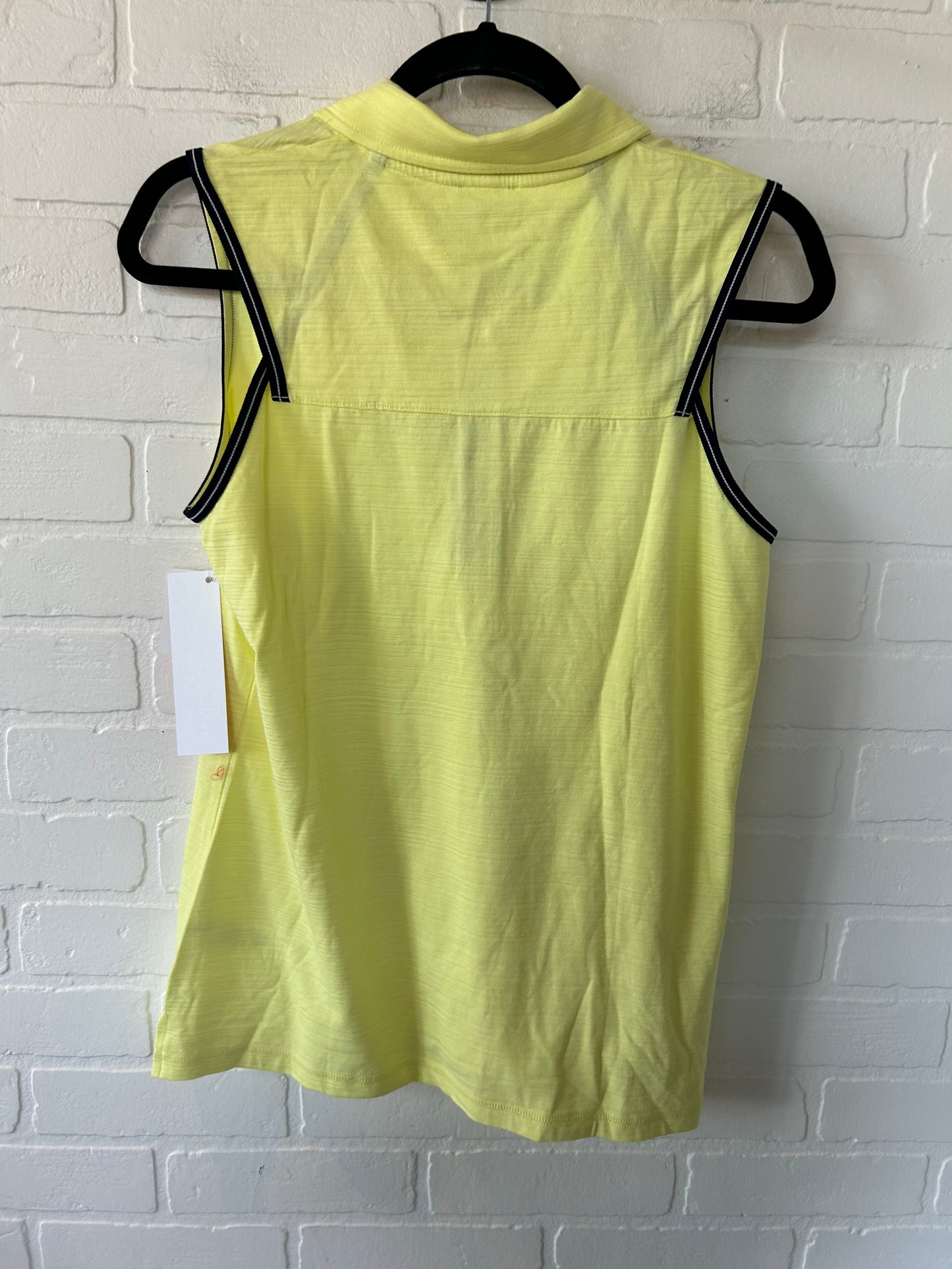 Yellow Athletic Tank Top Talbots, Size M