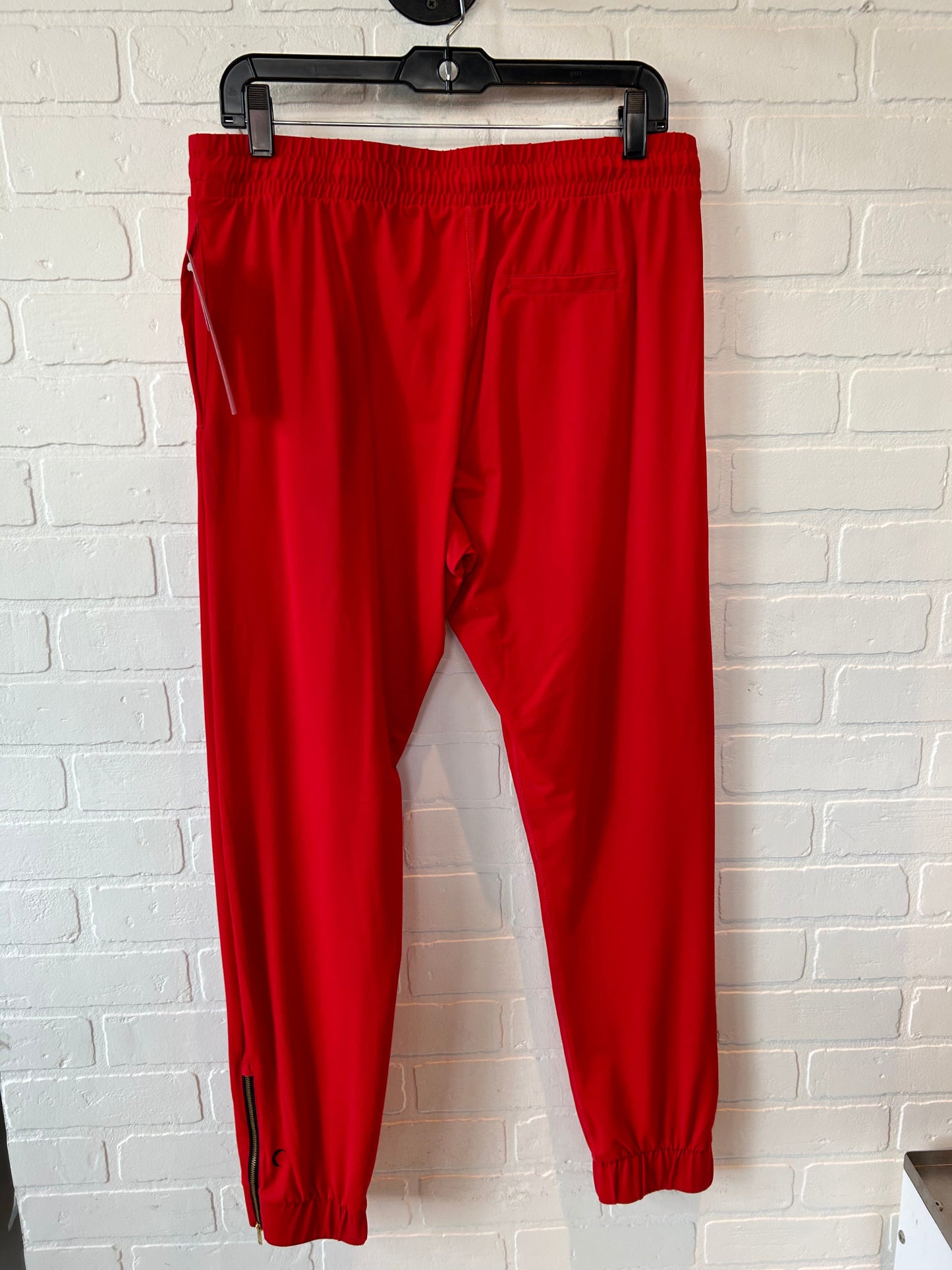 Athletic Pants By Zyia In Red, Size: 12