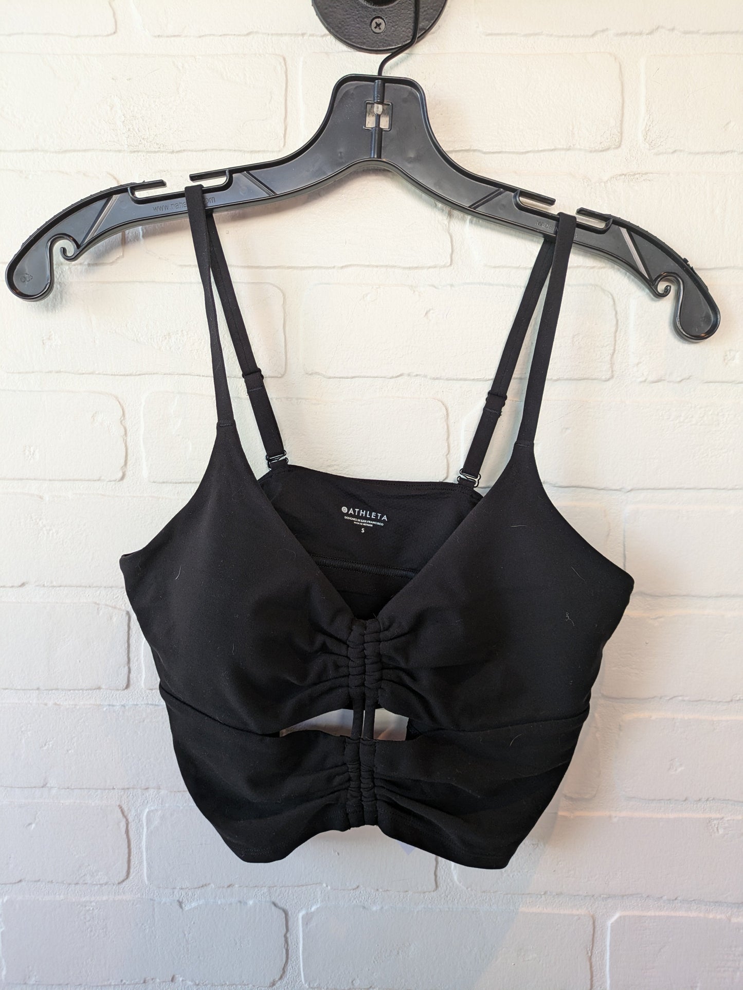 Athletic Bra By Athleta In Black, Size: S