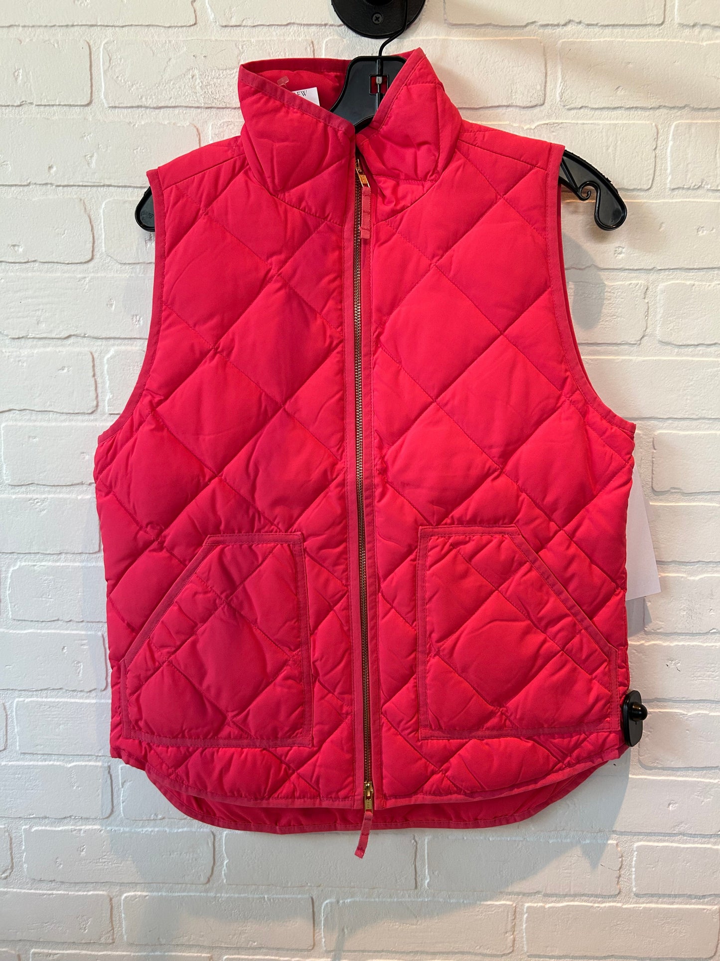 Vest Puffer & Quilted By J. Crew In Pink, Size: S