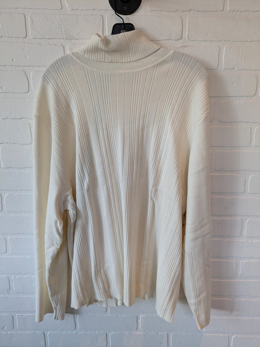 Sweater By J. Jill In Cream, Size: 4x