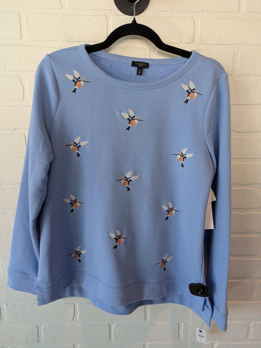 Sweatshirt Crewneck By Talbots In Blue, Size: M