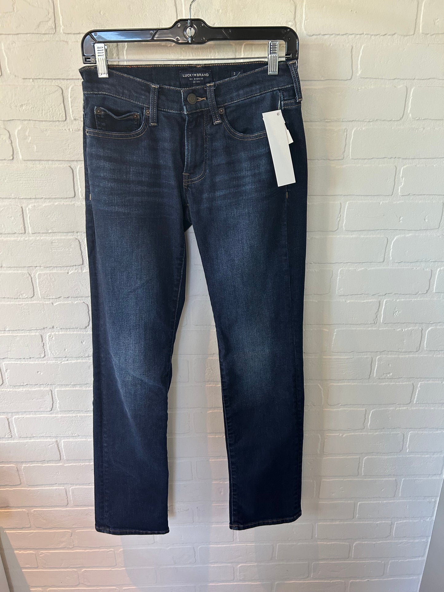 Jeans Boot Cut By Lucky Brand In Blue Denim, Size: 2