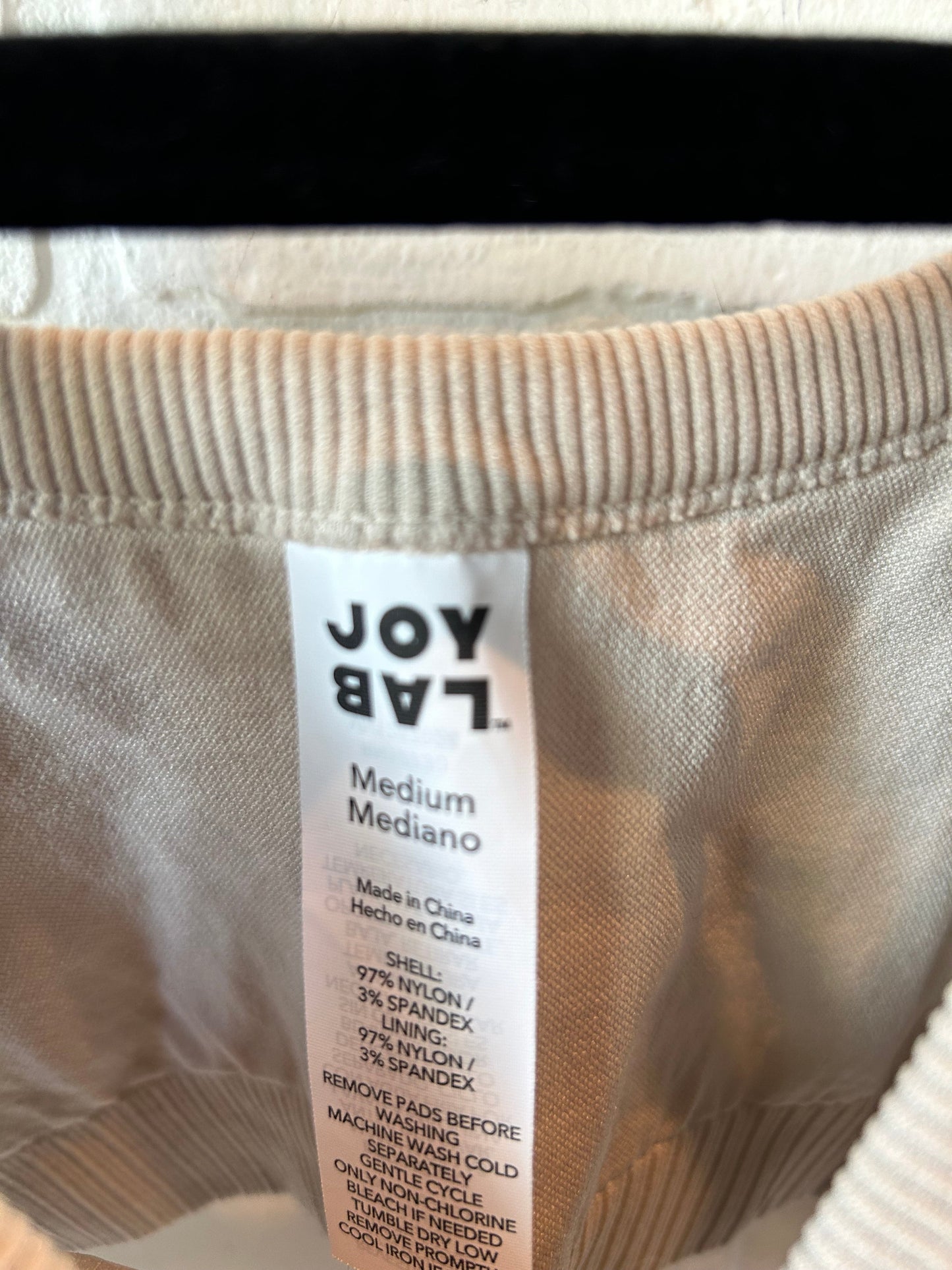 Athletic Bra By Joy Lab In Tan, Size: S