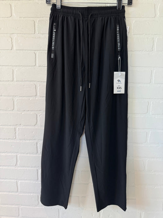 Athletic Pants By Stretch Active In Black, Size: 0