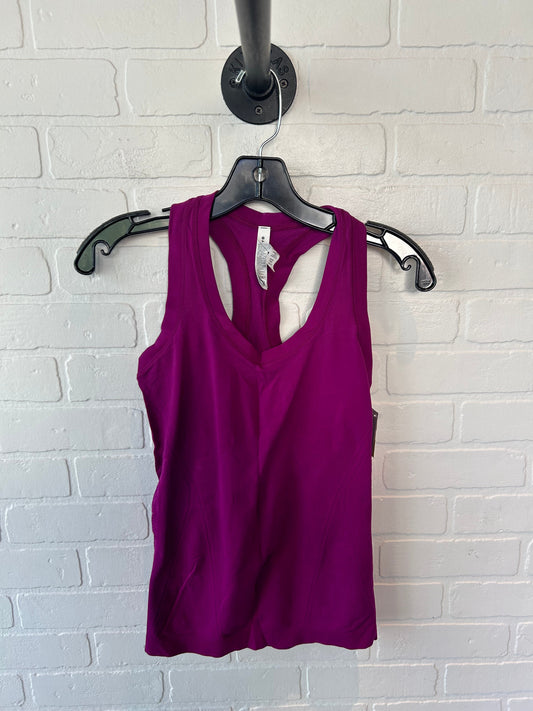 Athletic Tank Top By Athleta In Purple, Size: Xxs