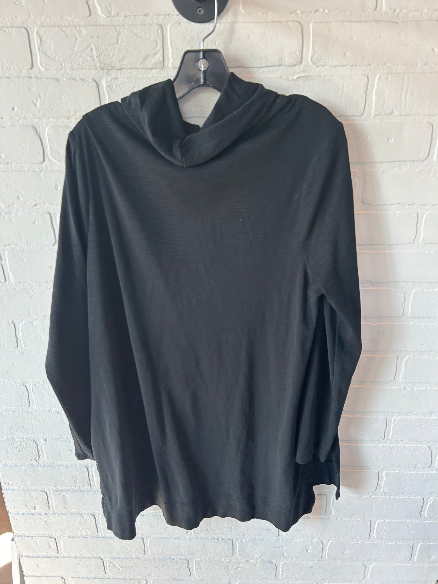 Tunic Long Sleeve By J. Jill In Black, Size: L