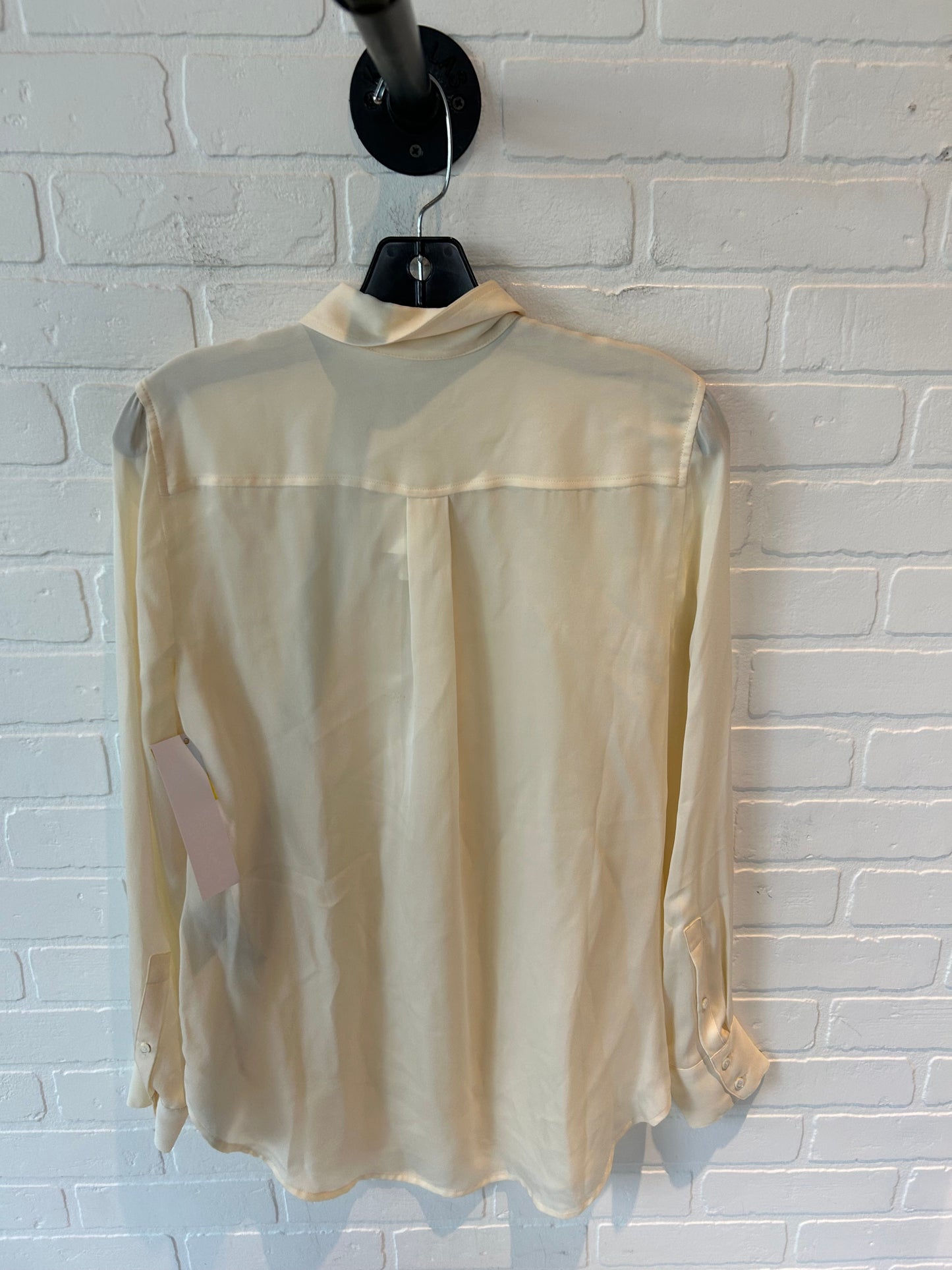 Top Long Sleeve By J. Crew In Cream, Size: S