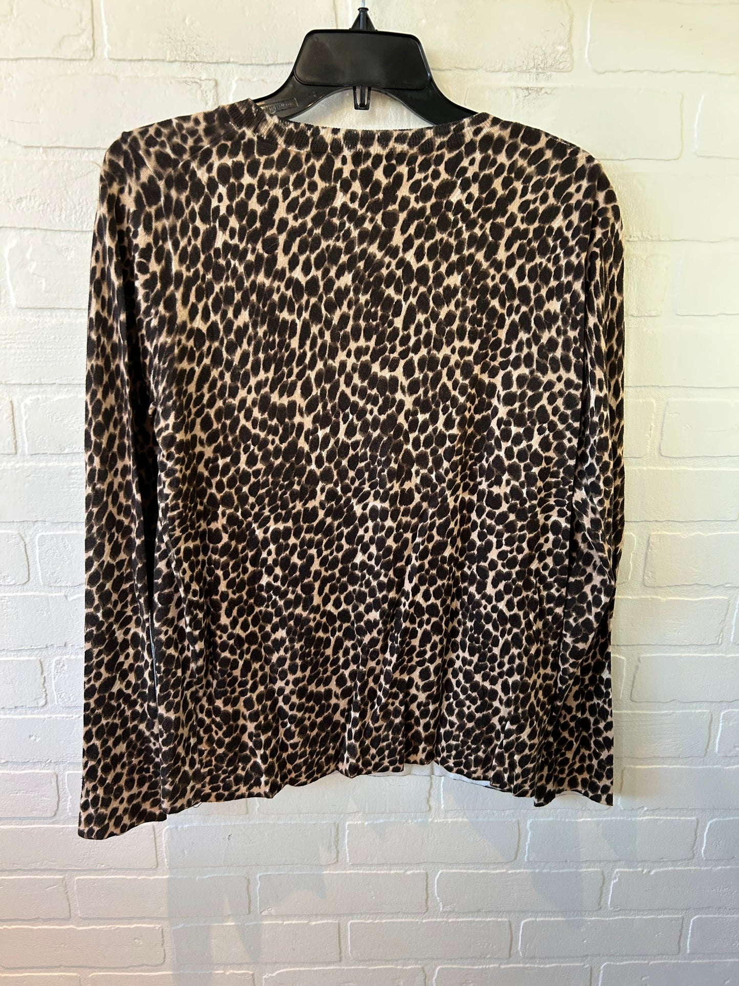 Sweater By J. Crew In Animal Print, Size: M