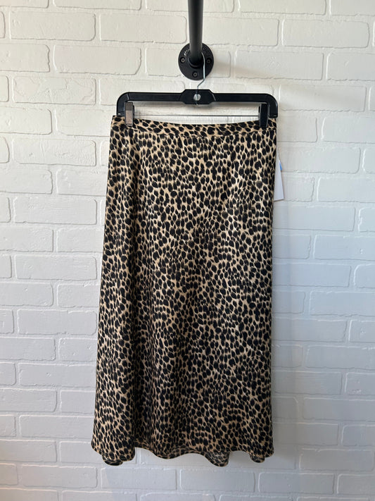 Skirt Maxi By J. Crew In Animal Print, Size: 12