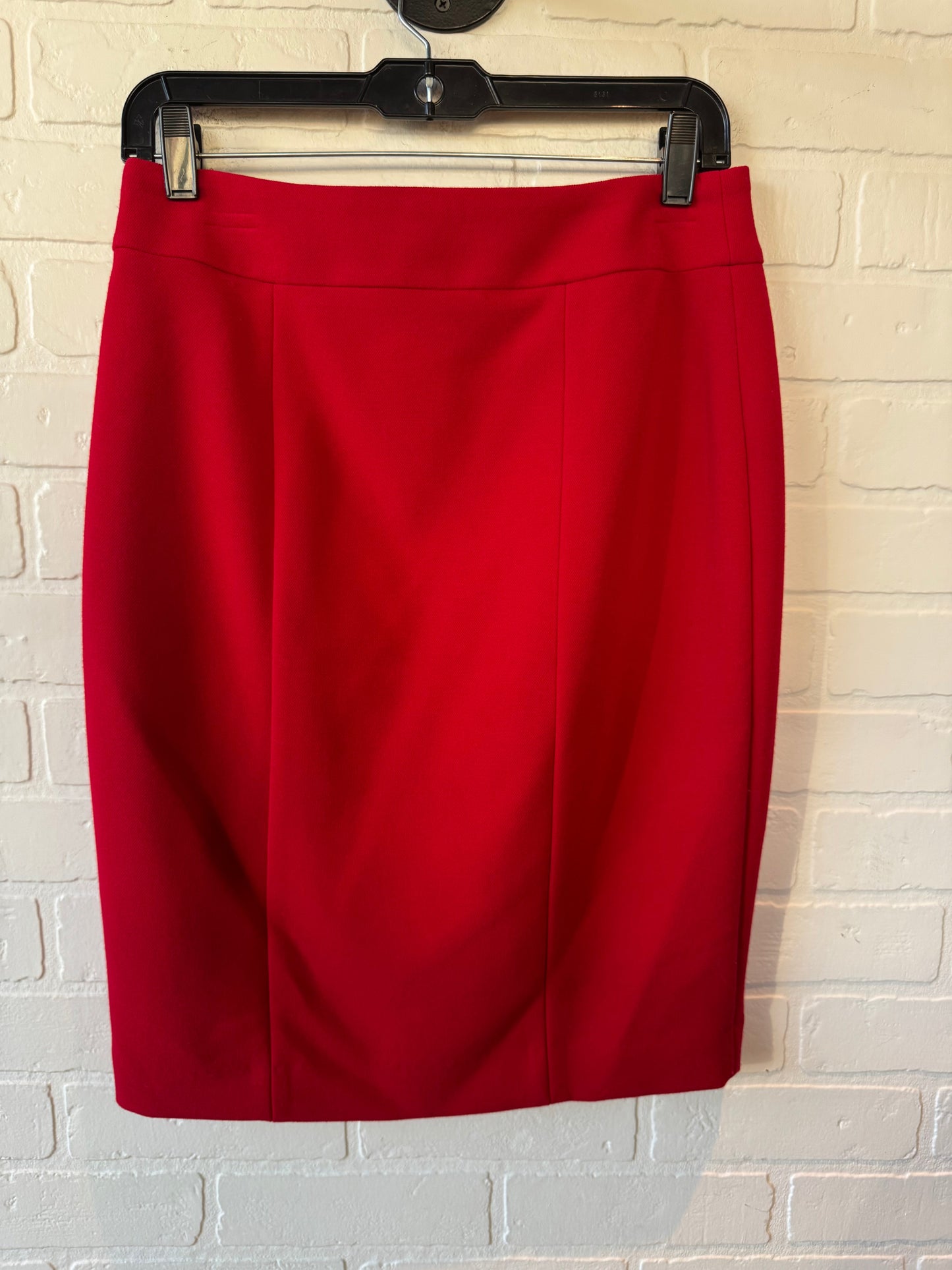 Skirt Midi By Ann Taylor In Red, Size: 6