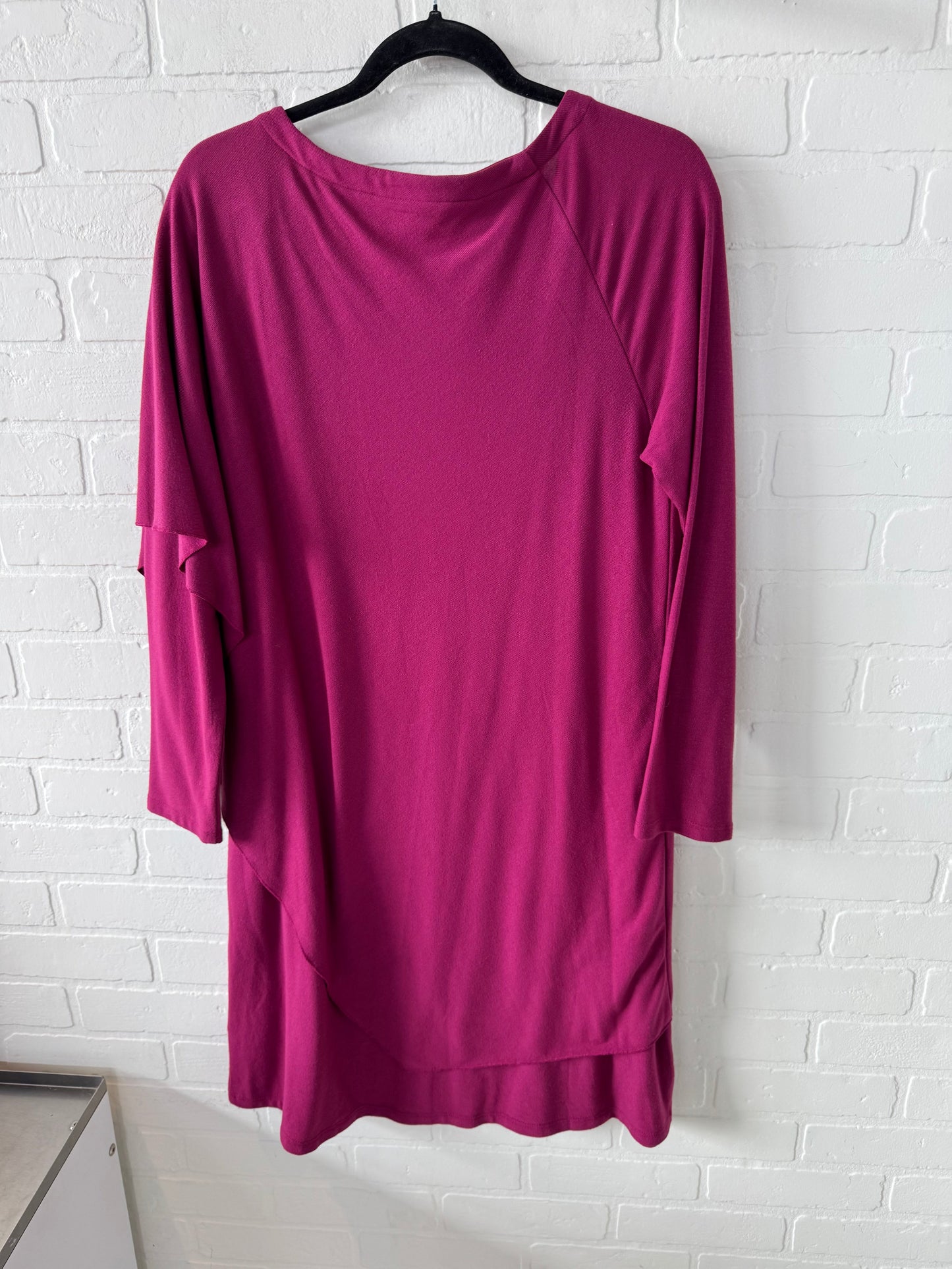 Tunic Long Sleeve By Soft Surroundings In Pink, Size: M