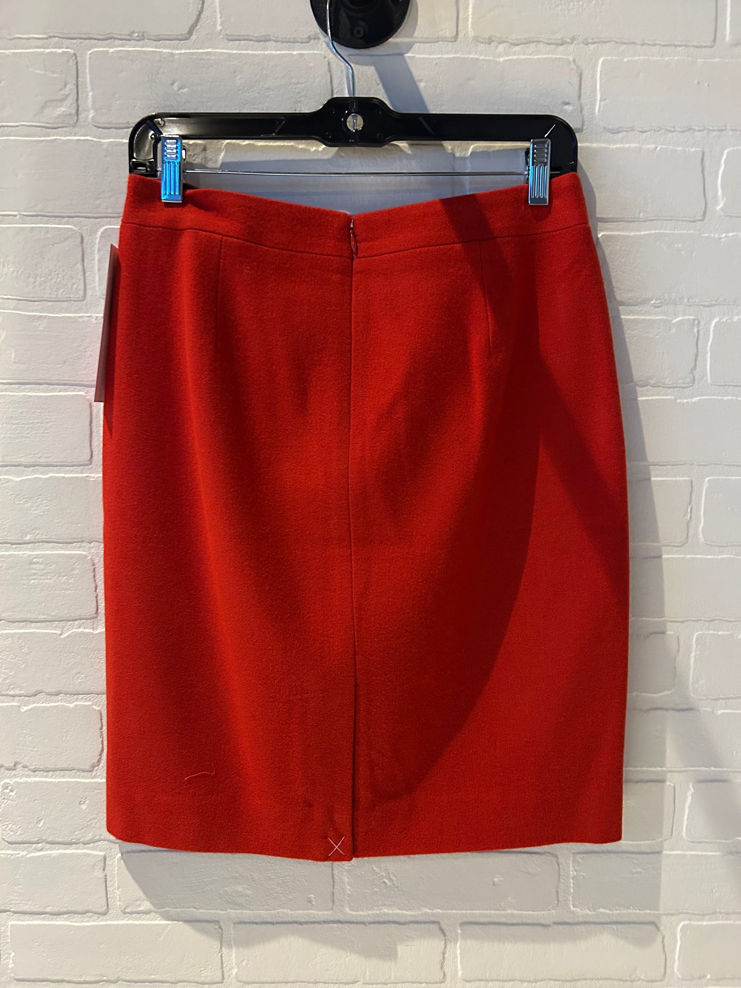 Skirt Midi By J. Crew In Red, Size: 4