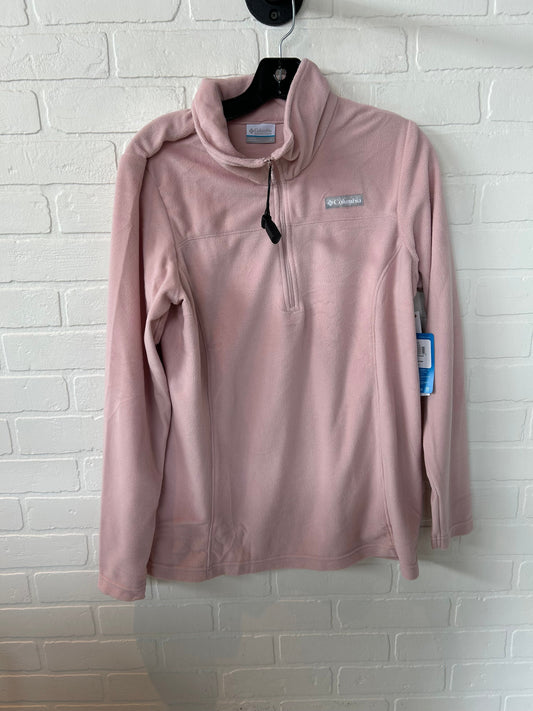 Jacket Fleece By Columbia In Pink, Size: L