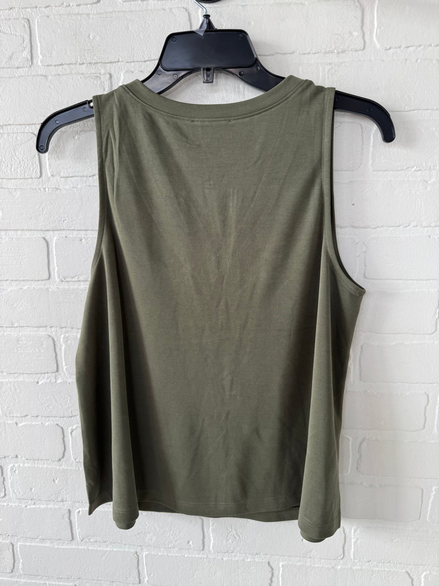 Top Sleeveless Basic By Loft In Green, Size: S