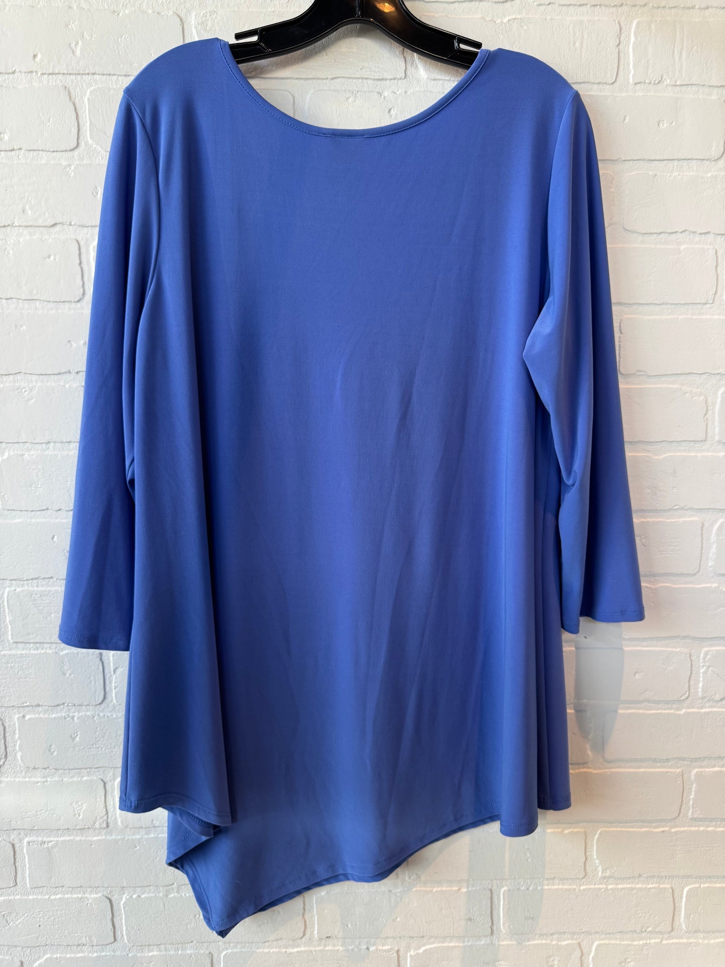 Top Long Sleeve By Clara Sun Woo In Blue, Size: Xl