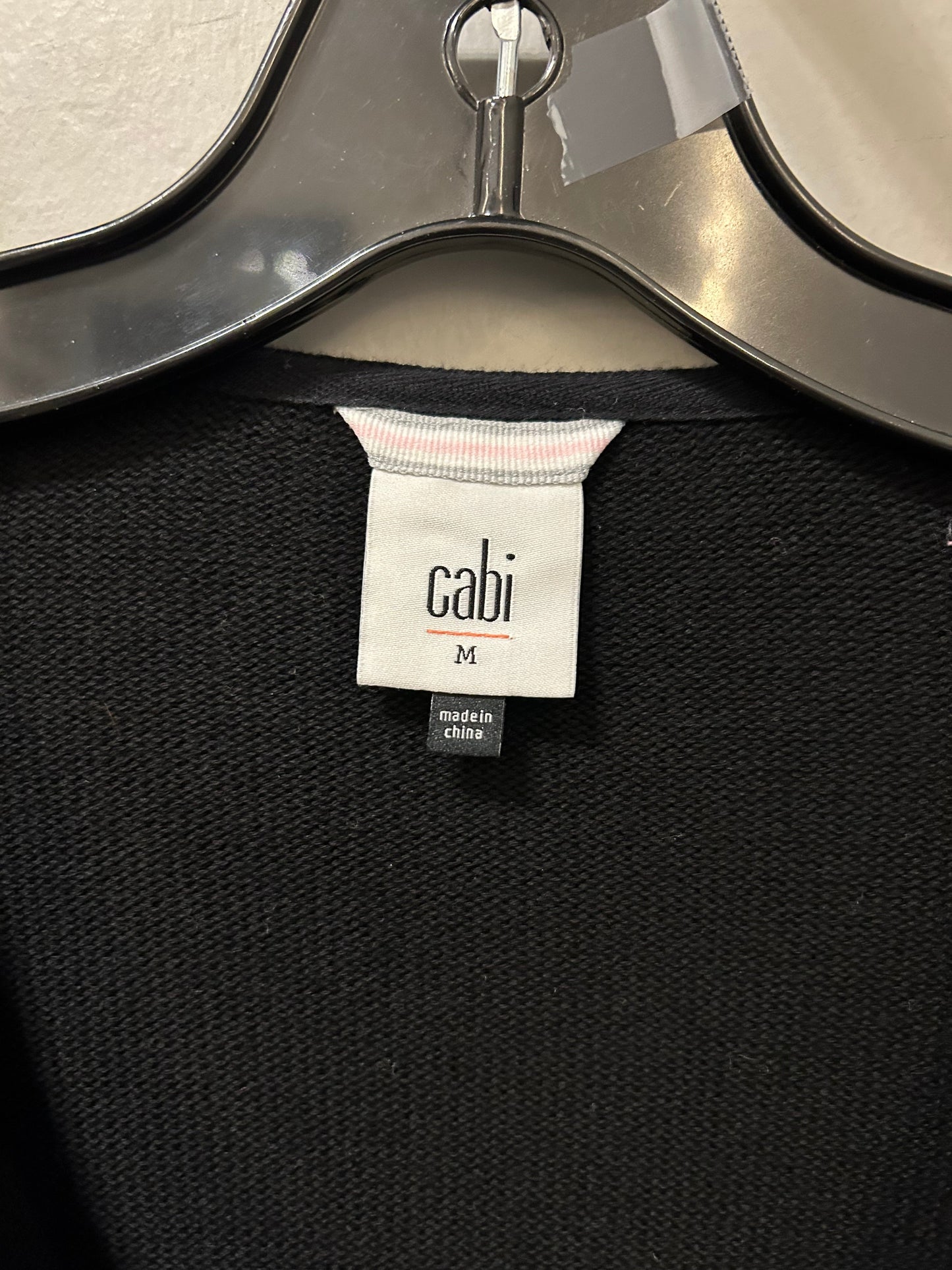 Sweater Cardigan By Cabi In Black, Size: M