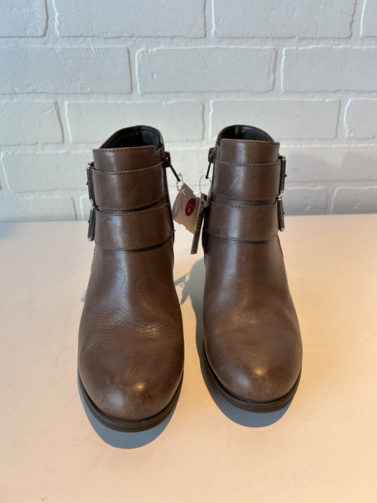 Boots Ankle Heels By Clarks  Size: 6.5