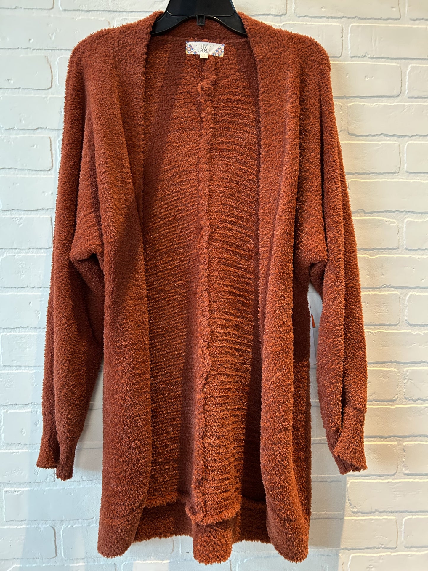 Sweater Cardigan By Pink Rose  Size: L