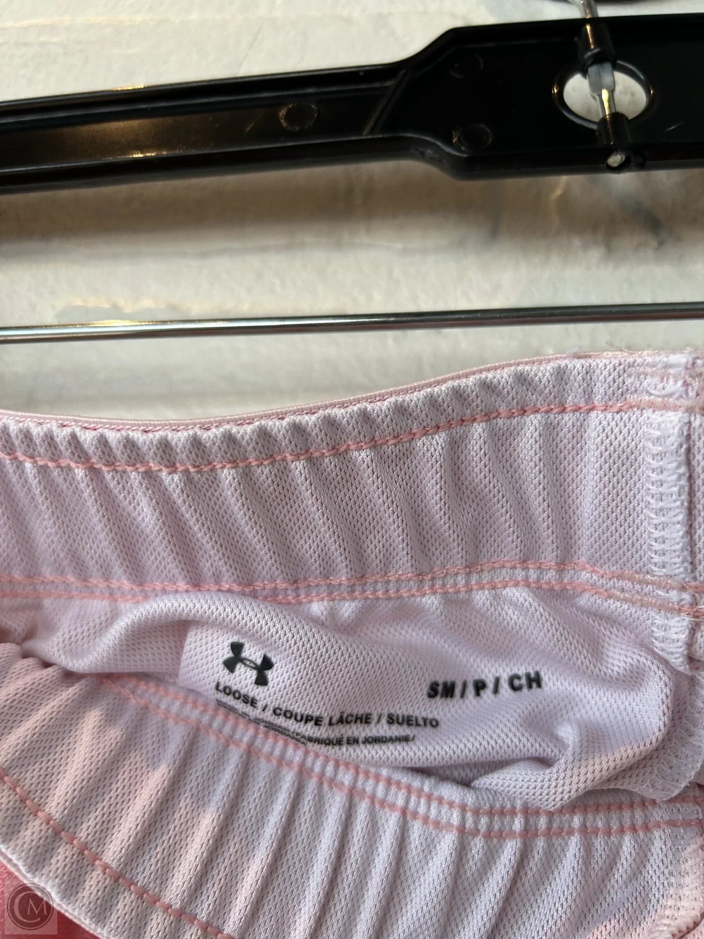 Athletic Shorts By Under Armour In Pink, Size: 4