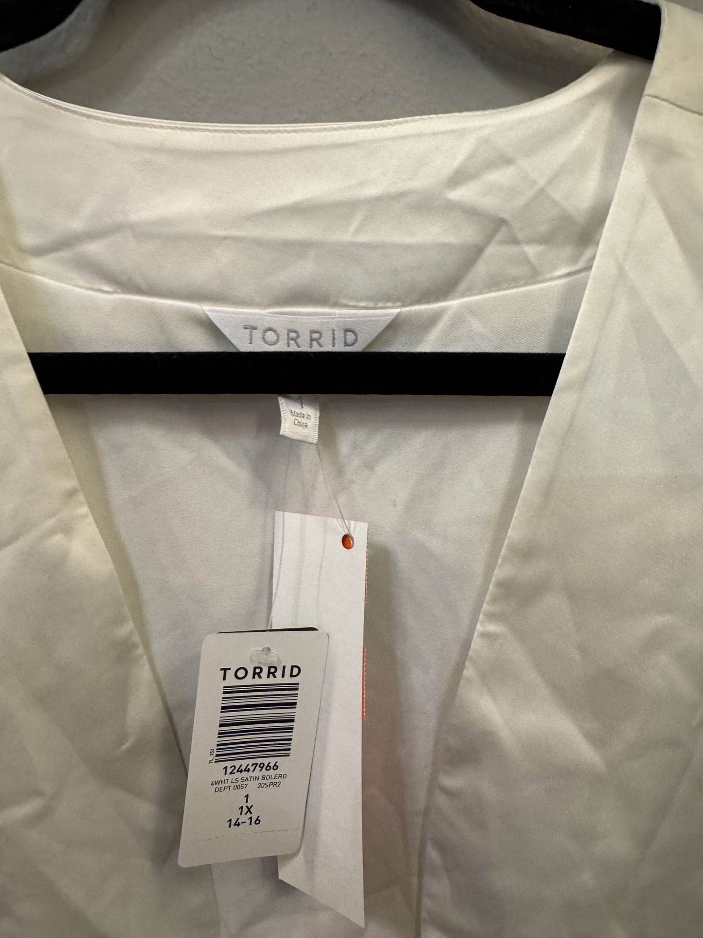 Bolero By Torrid  Size: 1x