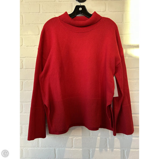 Sweater By Banana Republic In Red, Size: M
