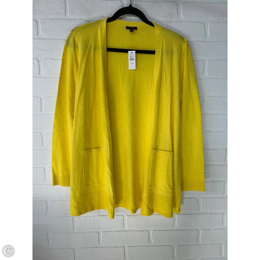 Cardigan By Talbots In Yellow, Size: Mp