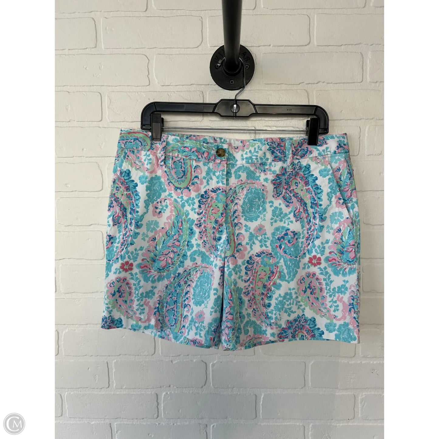 Shorts By Talbots In Blue & White, Size: 10p