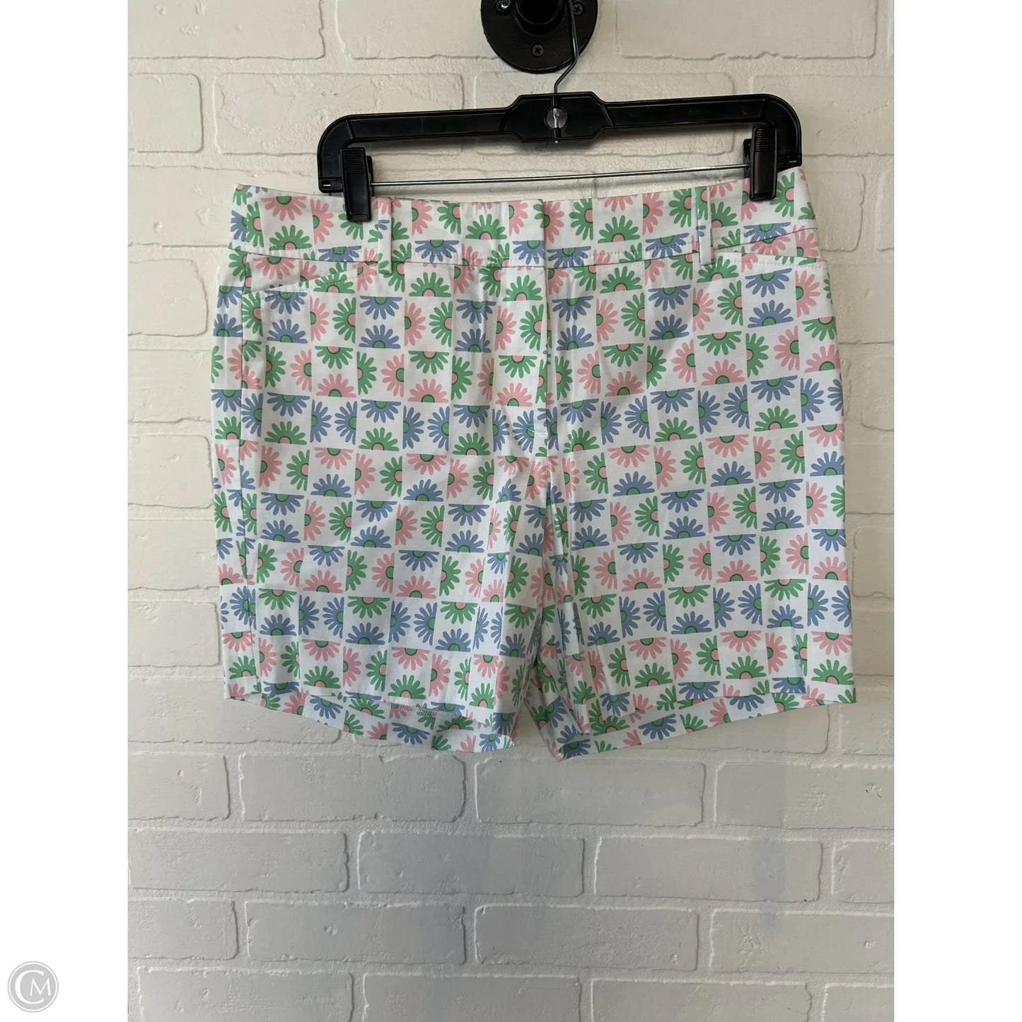 Shorts By Talbots In Pink & White, Size: 10p