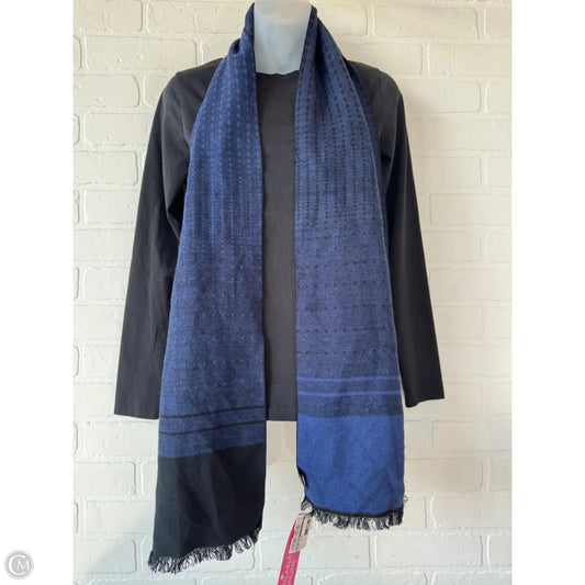 Scarf Winter By Van Heusen In Black & Blue