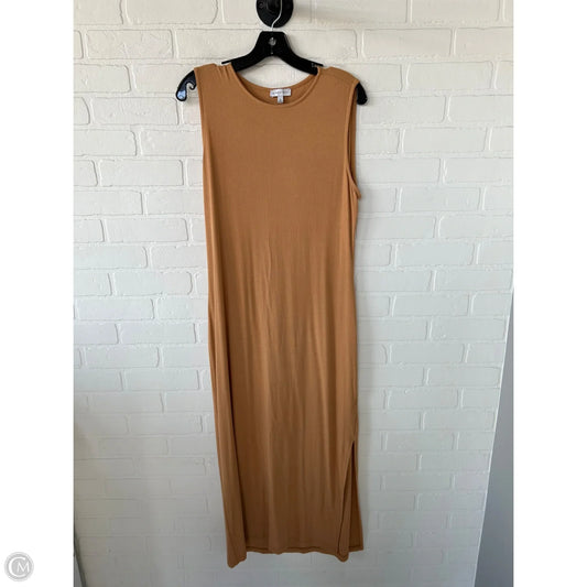 Dress Casual Maxi By Gianni Bini In Yellow, Size: Xl