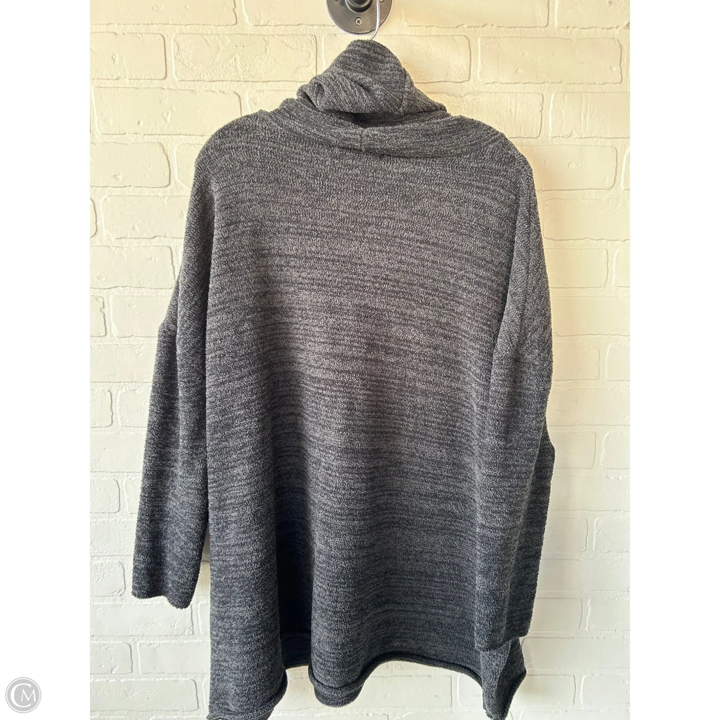 Poncho By Barefoot Dreams In Grey, Size: Osfm