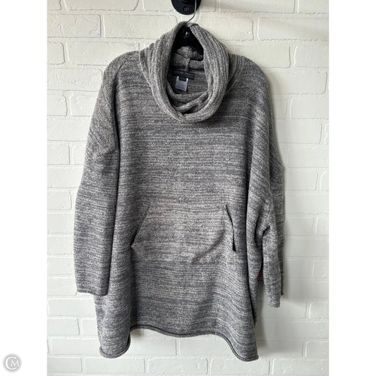Poncho By Barefoot Dreams In Grey, Size: Osfm