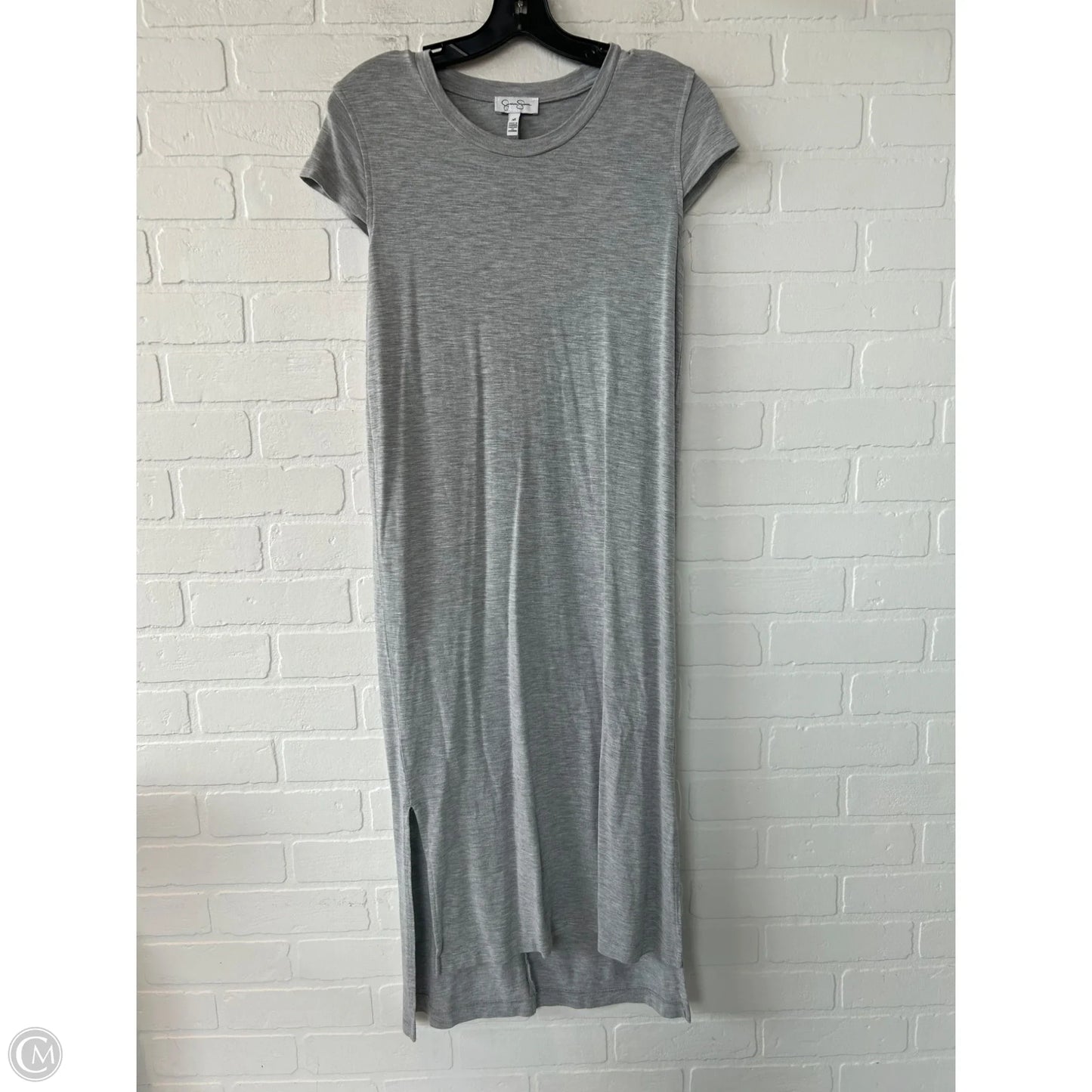 Dress Casual Midi By Jessica Simpson In Grey, Size: M