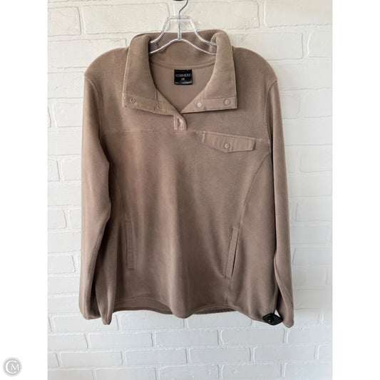 Jacket Fleece By 32 Degrees In Brown, Size: L